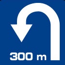 Change of direction At the same level