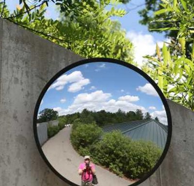 exterior mirrors convex