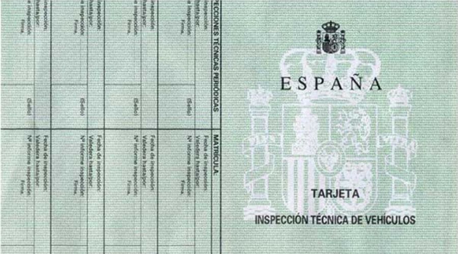 Technical inspection card ITV