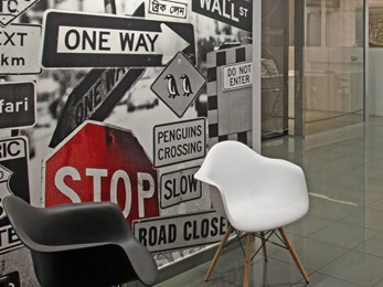 Driving school classroom