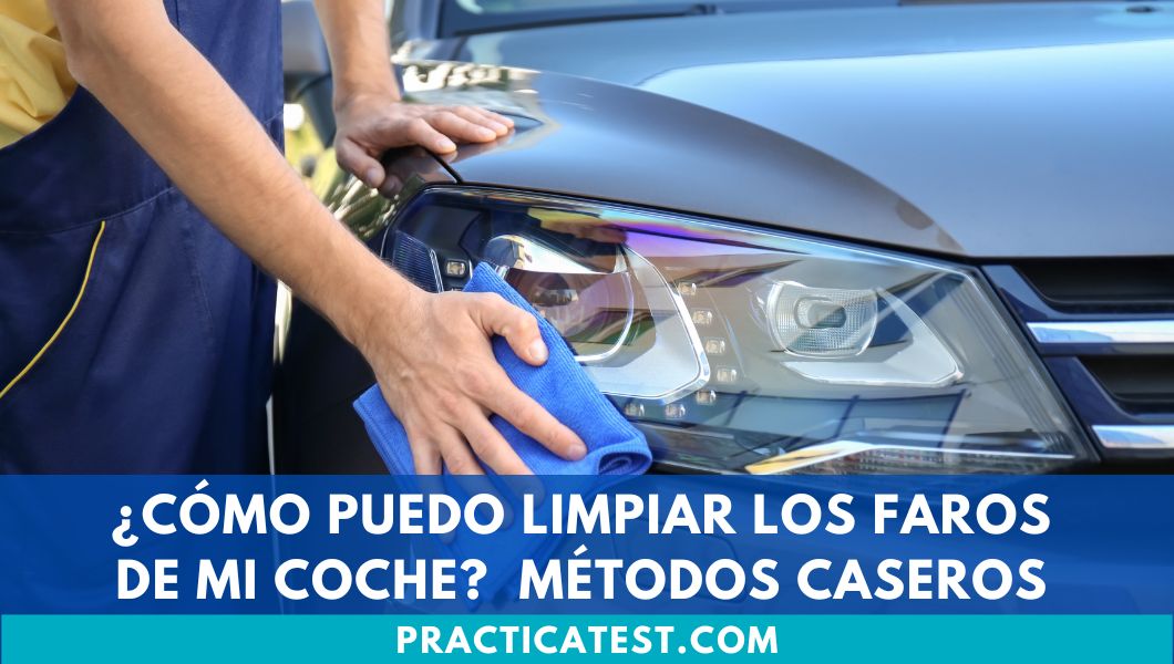 CLEAN CAR HEADLIGHTS OPAQUE / LIMPIAR FAROS OPACOS DEL COCHE 