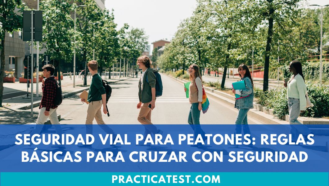 Seguridad vial para peatones: reglas básicas para cruzar con seguridad