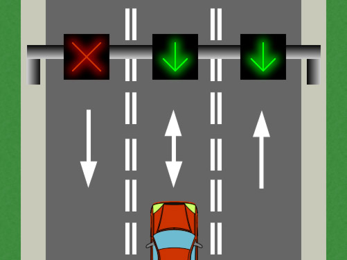 reversible lane