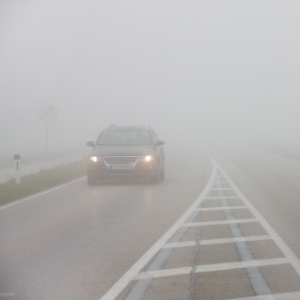 There is fog but it is not thick, your vehicle has fog lights. Which ...