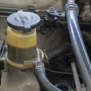 Depósito de líquido de dirección asistida del volante hidráulico del  automóvil